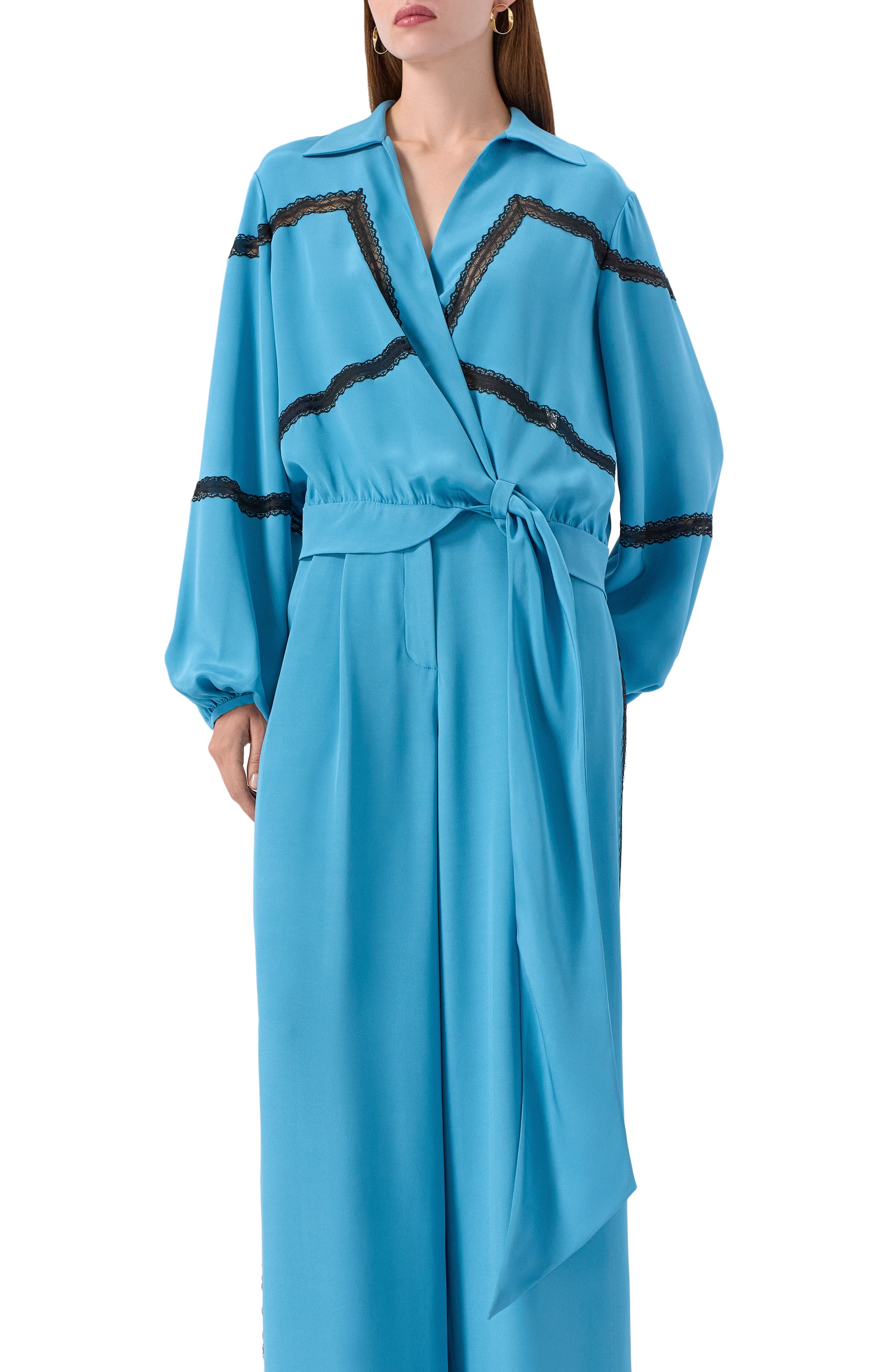 Шелковая блузка AKHMADULLINA, арт. 1125.2BL120/S410, фото 3