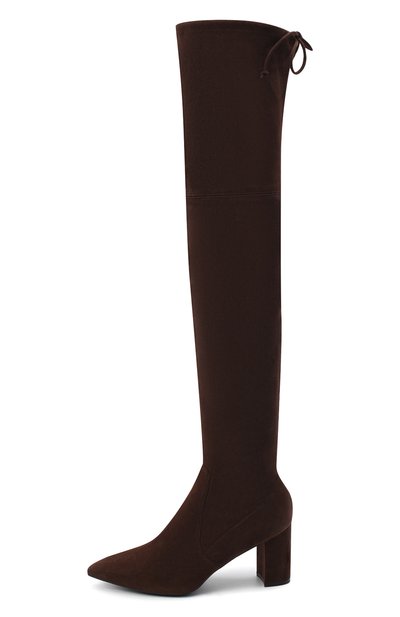 Замшевые ботфорты STUART WEITZMAN, арт. S4011, фото 3