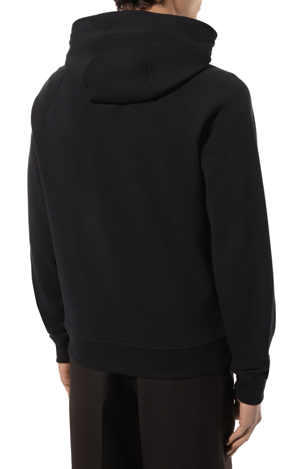 Хлопковая толстовка MOORER темно-синего цвета по цене 54300 руб., арт. N0RCIA FELPA-RAF, фото 4 Хлопковая толстовка MOORER, арт. N0RCIA FELPA-RAF, фото 4