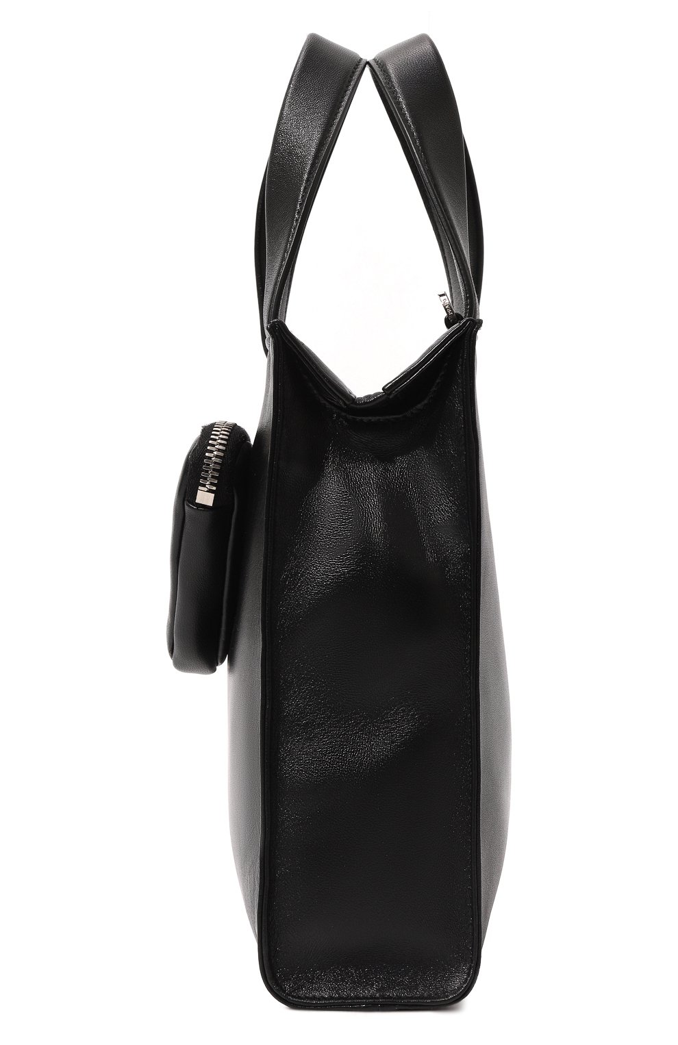 Сумка-тоут triangle PRADA черного цвета по цене 180000 руб., арт. 1BG418-2DX8-F0002-MTO, фото 4 Сумка-тоут triangle PRADA, арт. 1BG418-2DX8-F0002-MTO, фото 4