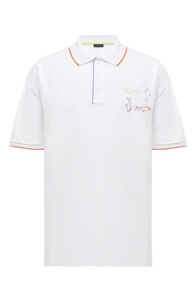 Мужское хлопковое поло PAUL&SHARK, арт. 24411332/3XL-6XL