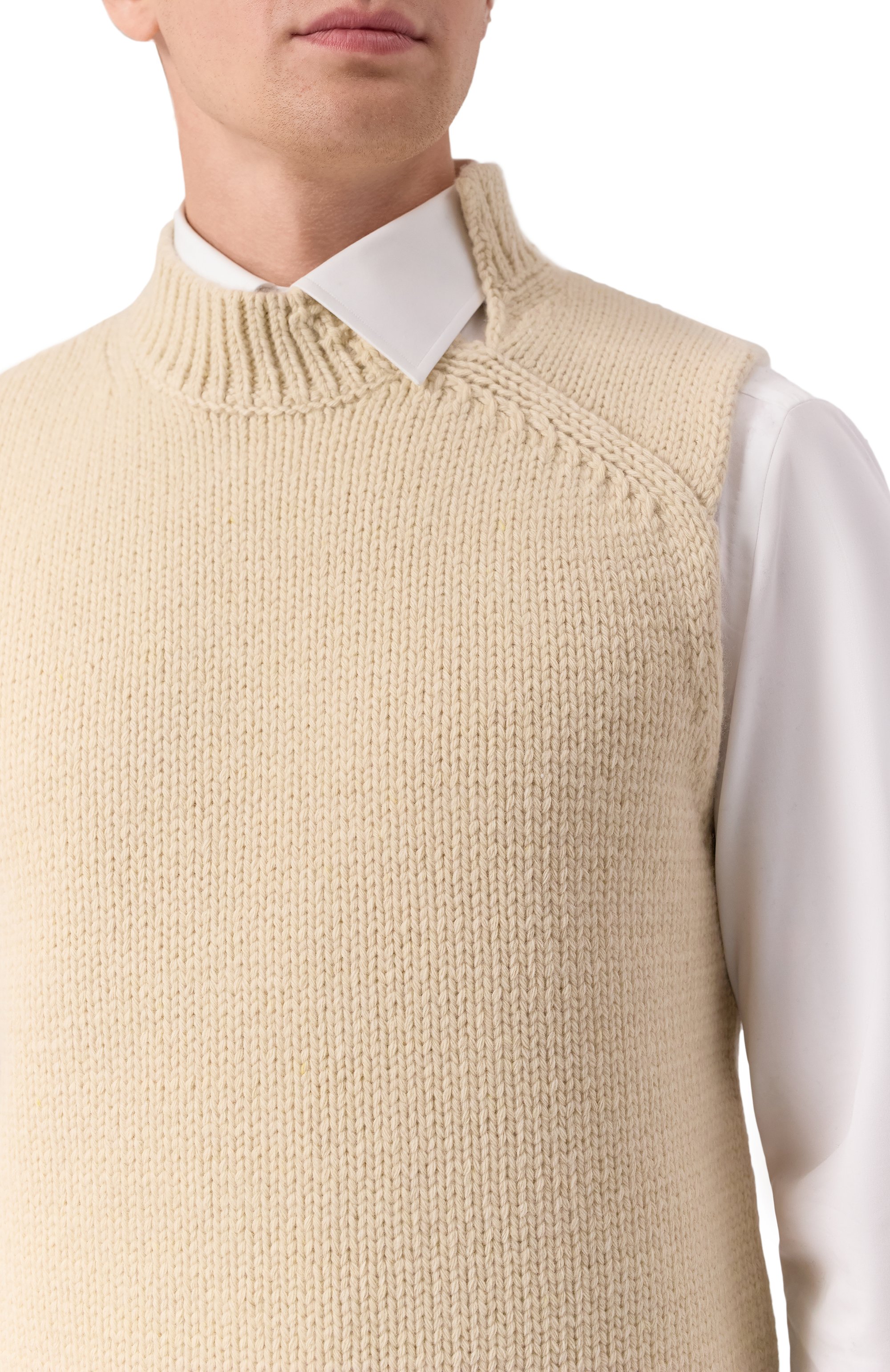 Жилет из шерсти и кашемира DRIES VAN NOTEN, арт. 021245-2710-005, фото 5