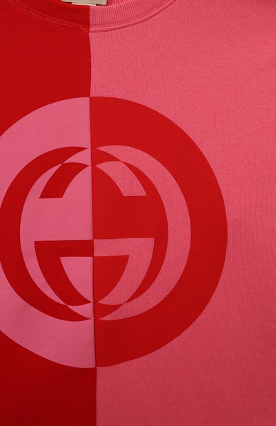 Хлопковый свитшот GUCCI, арт. 700801, фото 3