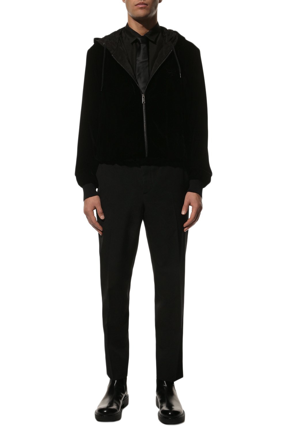 Толстовка из вискозы PRADA, арт. SGB965-1Z8W-F0002-221, фото 2