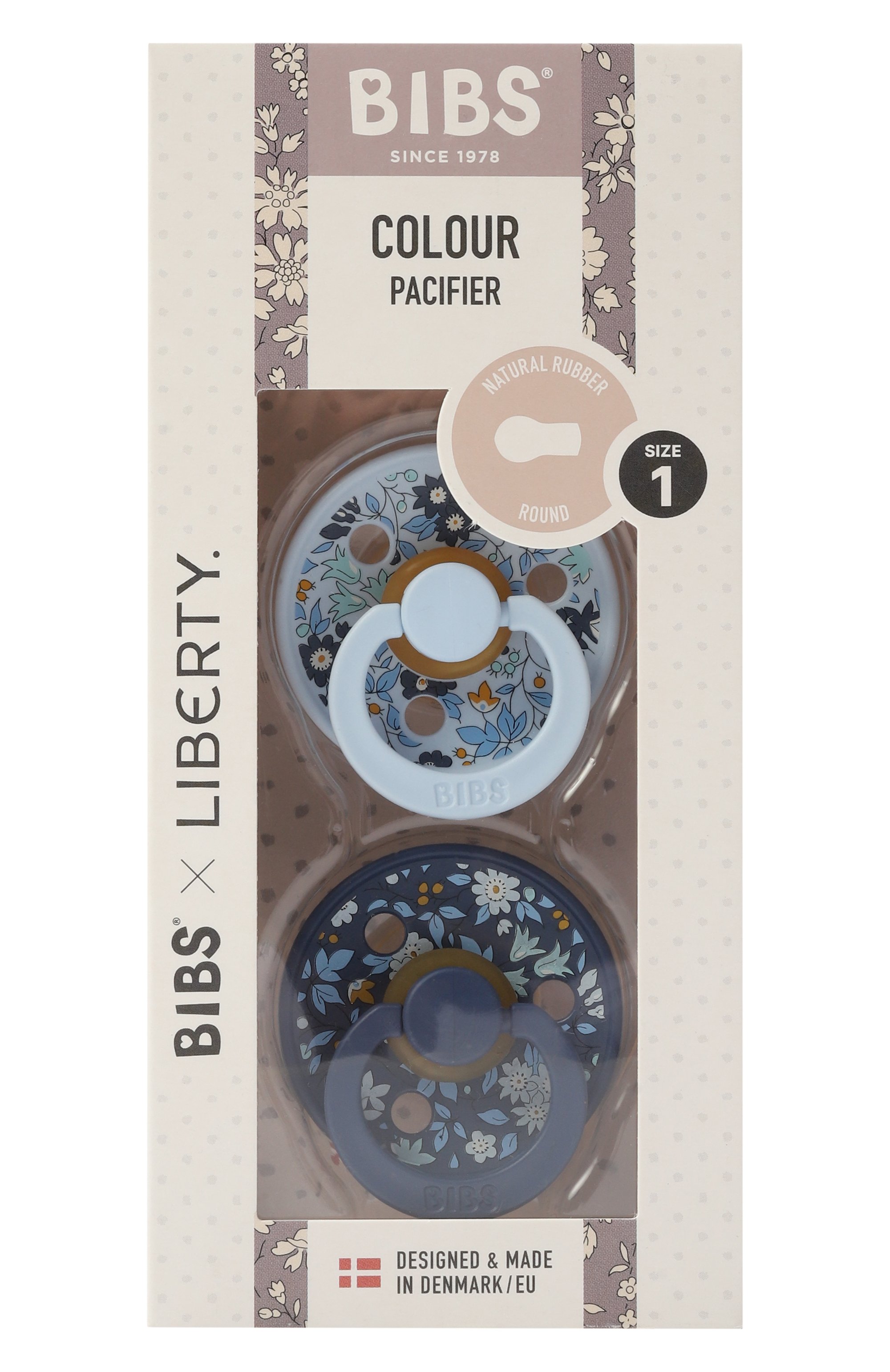 Набор из двух пустышек bibs x liberty BIBS, арт. 11012102, фото 1