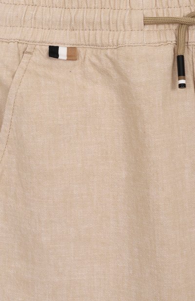 Шорты изо льна и хлопка BOSS, арт. J51988, фото 3