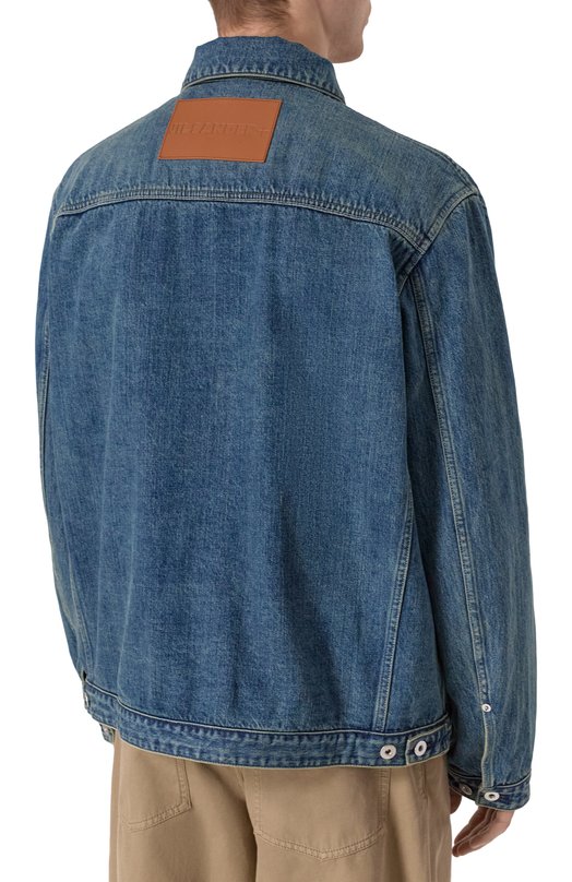 Джинсовая куртка Jil Sander J47SW0011-J45291 Синий  J47SW0011-J45291 Фото 4