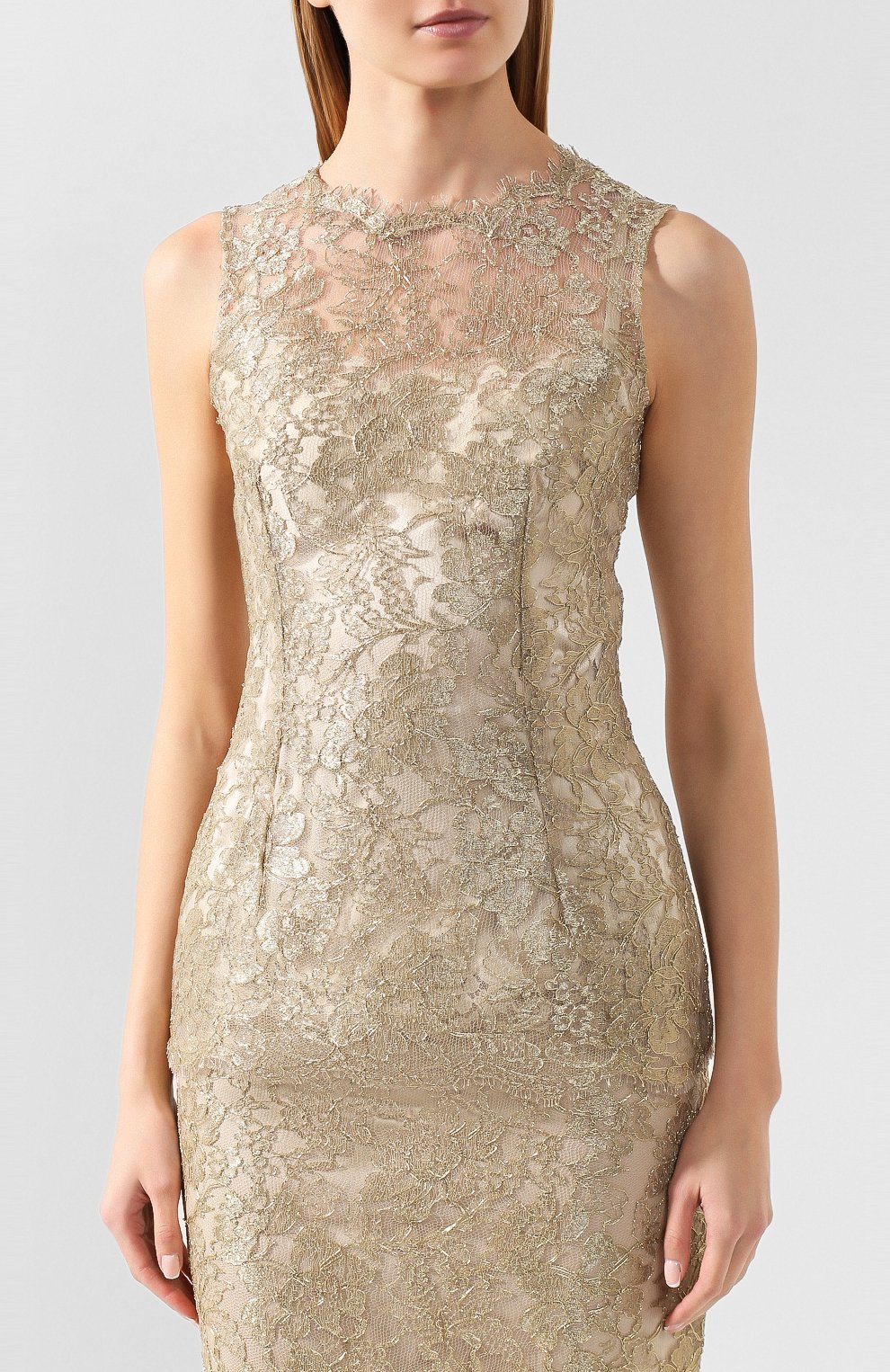 Кружевной топ DOLCE & GABBANA, арт. F7U33T/HLM02, фото 3