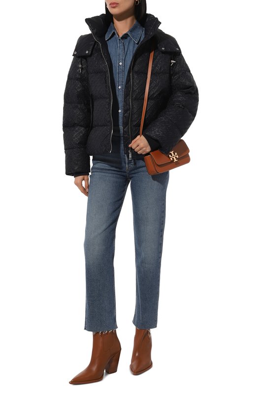 Кожаные ботильоны Leni MICHAEL Michael Kors 40T4LNHE5L Коричневый  40T4LNHE5L Фото 2