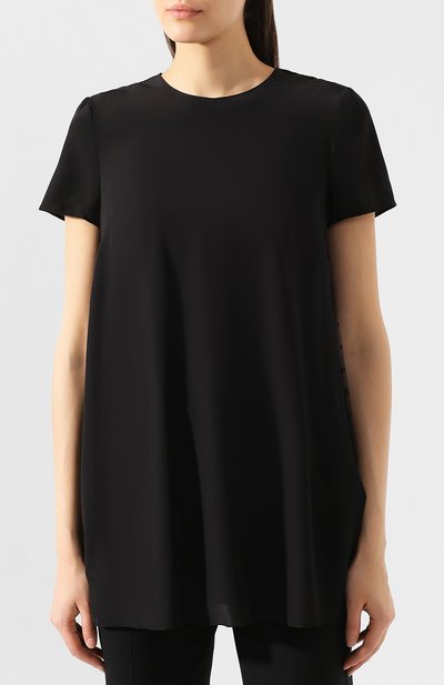 Шелковая футболка REDVALENTINO, арт. SR0AAA70/4JD, фото 3