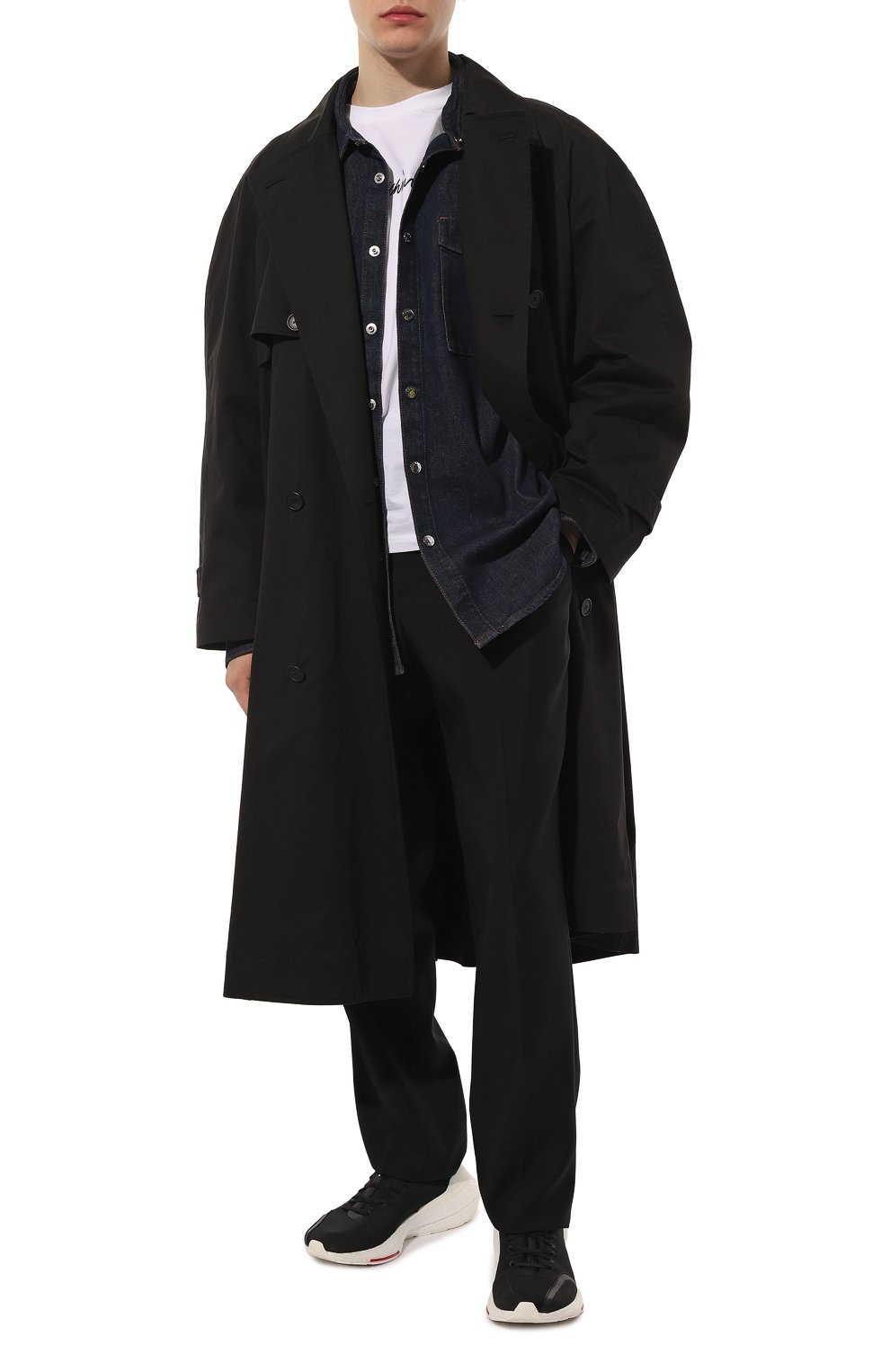 Текстильные кроссовки ultraboost 21 Y-3, арт. H67476, фото 2