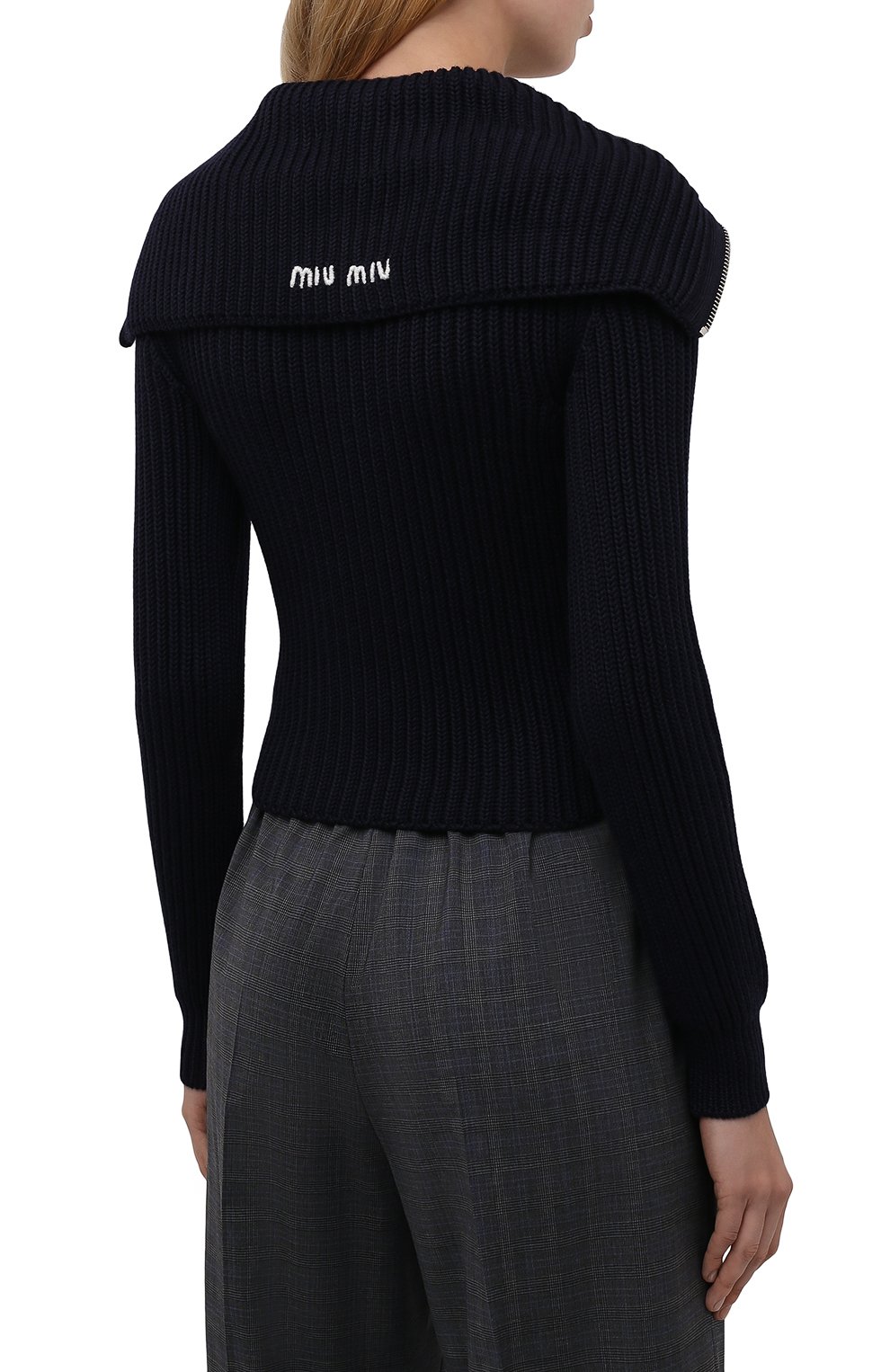 Шерстяной кардиган MIU MIU, арт. MMF498-1ZAM-F0008, фото 4