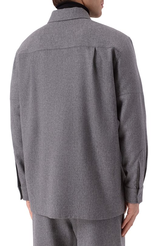 Кашемировая рубашка MVST M25.1PM.B003 Серый  M25.1PM.B003 Фото 4