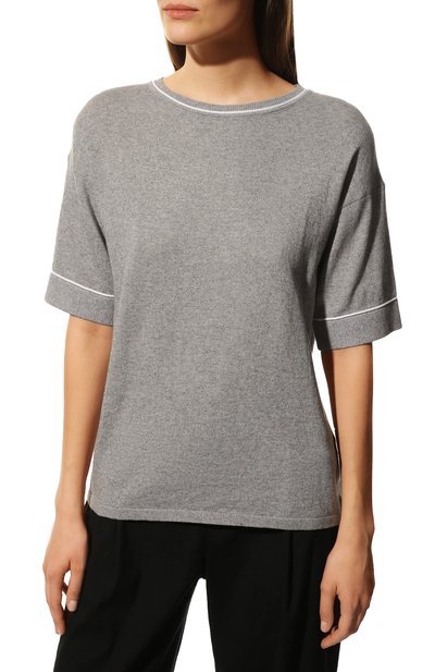 Пуловер из хлопка и кашемира FREEAGE, арт. LW22.JM227.1002.901, фото 3