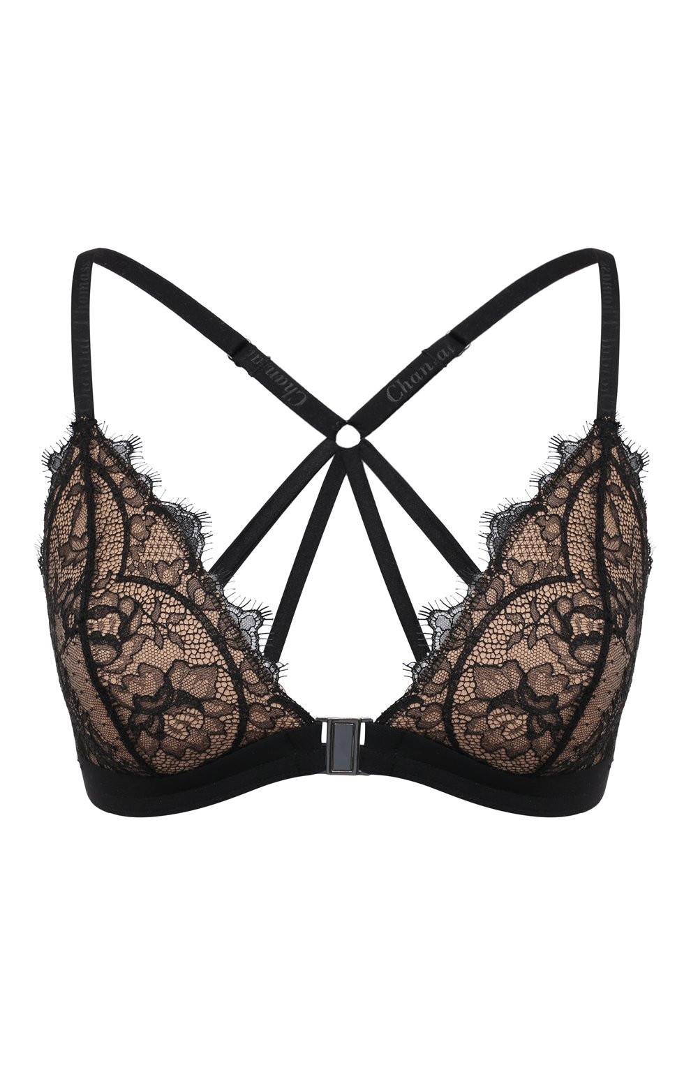 Бюстгальтер с плотной чашкой CHANTAL THOMASS черного цвета по цене 18640 руб., арт. T220142, фото 1 Бюстгальтер с плотной чашкой CHANTAL THOMASS, арт. T220142, фото 1