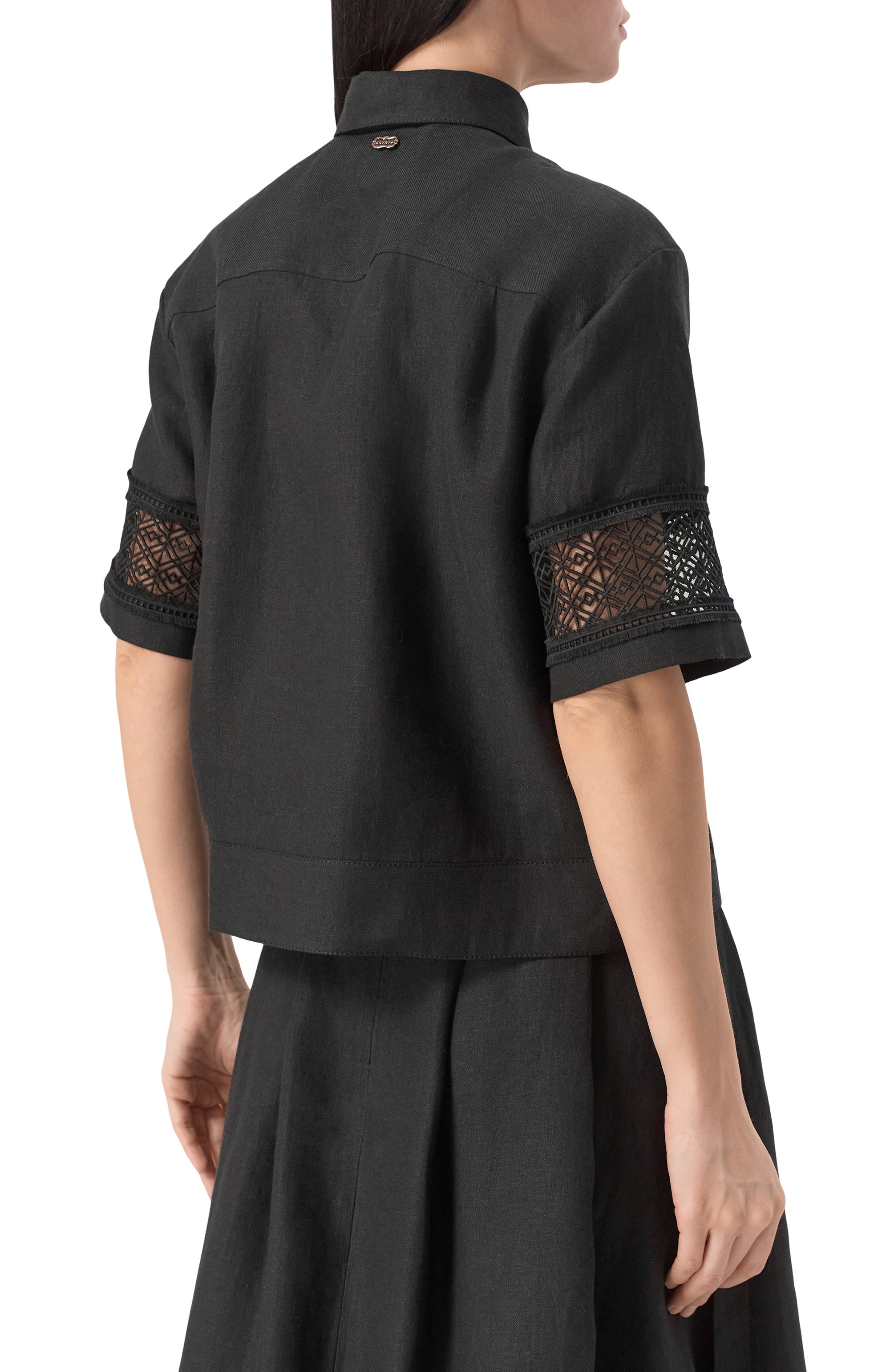 Льняная рубашка AGNONA, арт. TD0908/U3014, фото 4