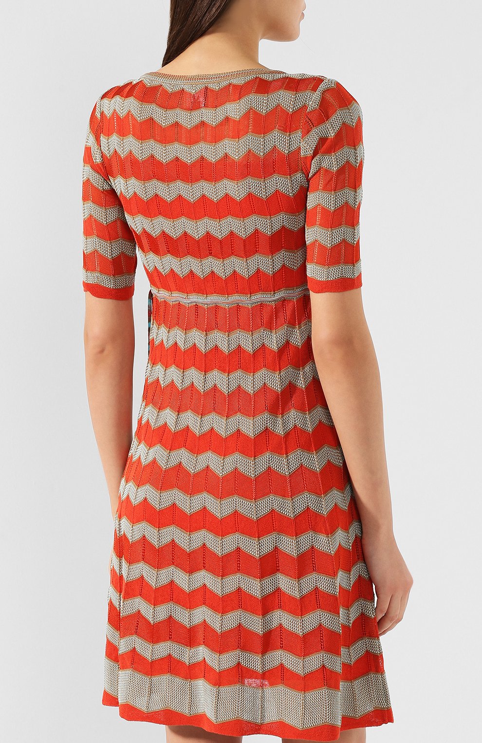 Платье из смеси вискозы и хлопка M MISSONI, арт. 2DG00123/2K000T, фото 4