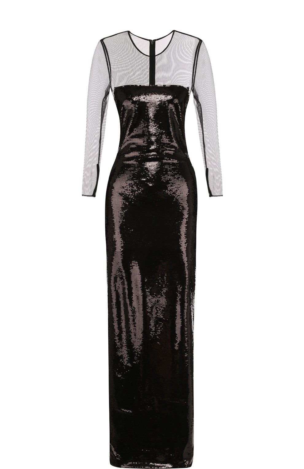 Приталенное платье-макси с длинным рукавом TOM FORD, арт. ABJ094-FAE363, фото 1