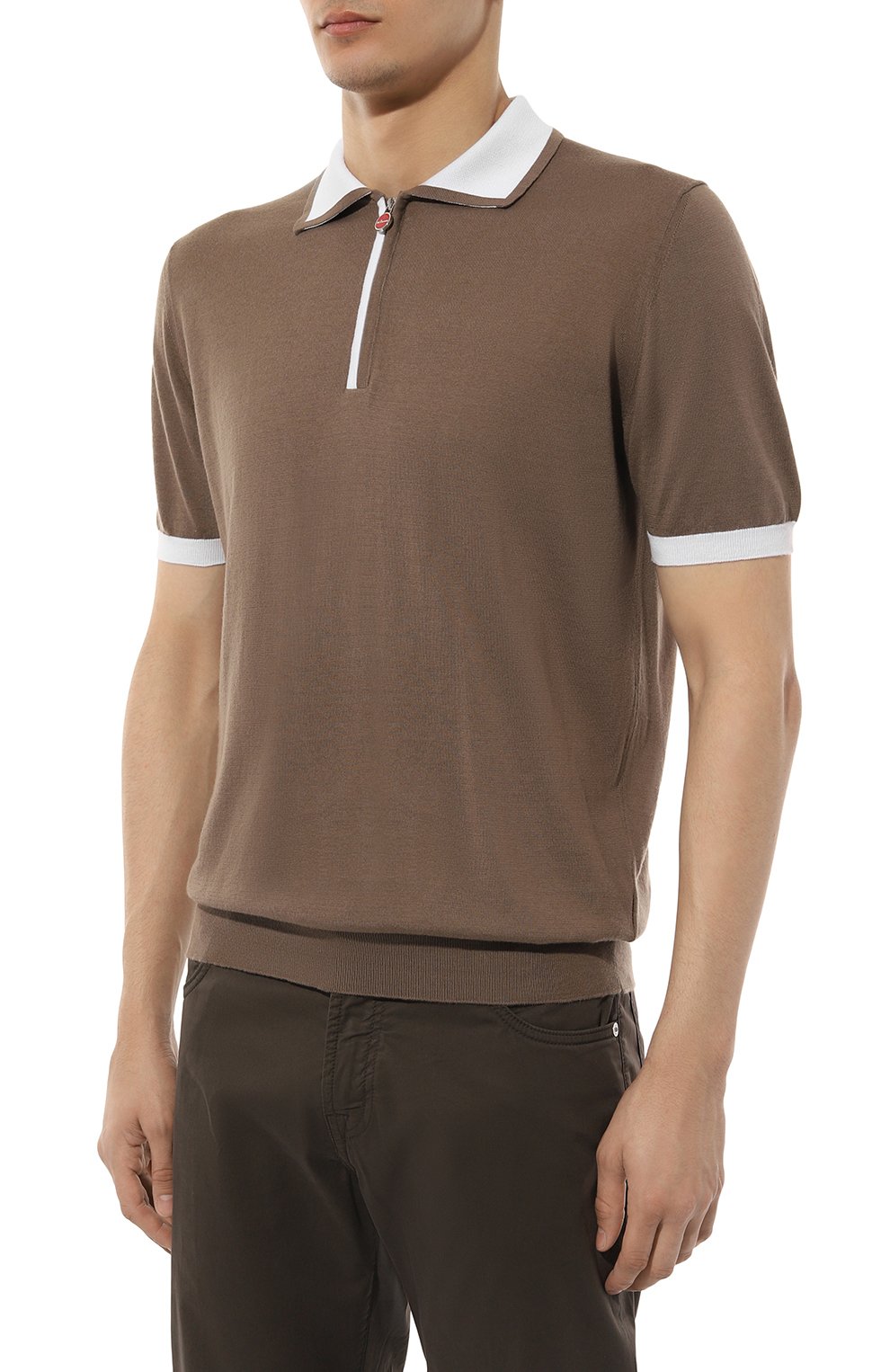 Хлопковое поло KITON, арт. UMK0571V1, фото 3