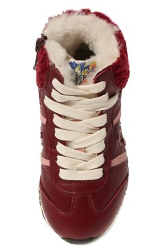 Высокие кроссовки из кожи PREMIATA WILL BE, арт. ADAM M/15M81714/T0D, фото 4