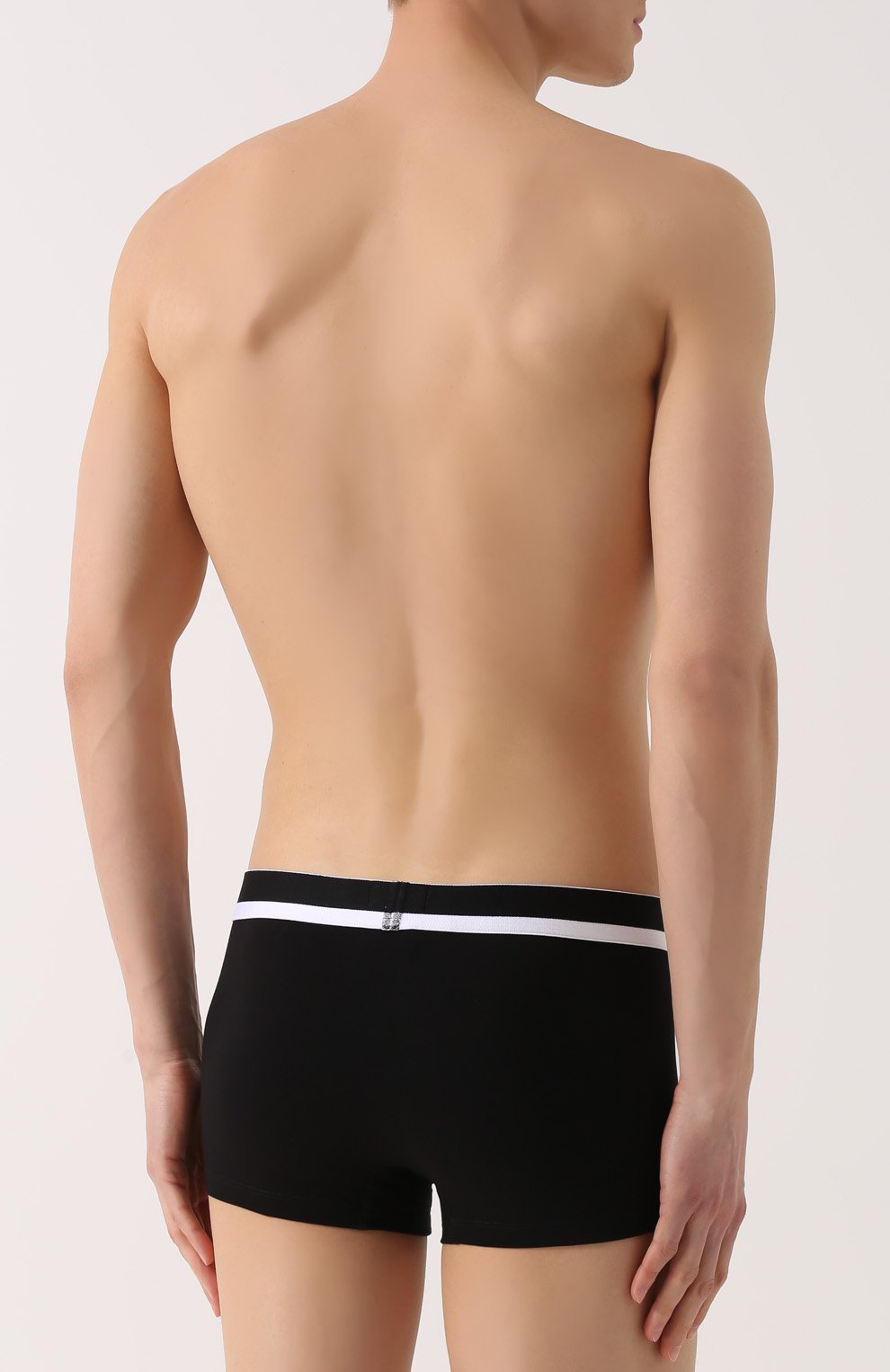 Трусы-боксеры с широким поясом BOSS черного цвета по цене 4450 руб., арт. 50236761, фото 3 Трусы-боксеры с широким поясом BOSS, арт. 50236761, фото 3