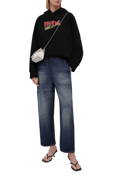 Джинсы MM6 темно-синего цвета по цене 27750 руб., арт. S52KA0324/S30460, фото 2 Джинсы MM6, арт. S52KA0324/S30460, фото 2