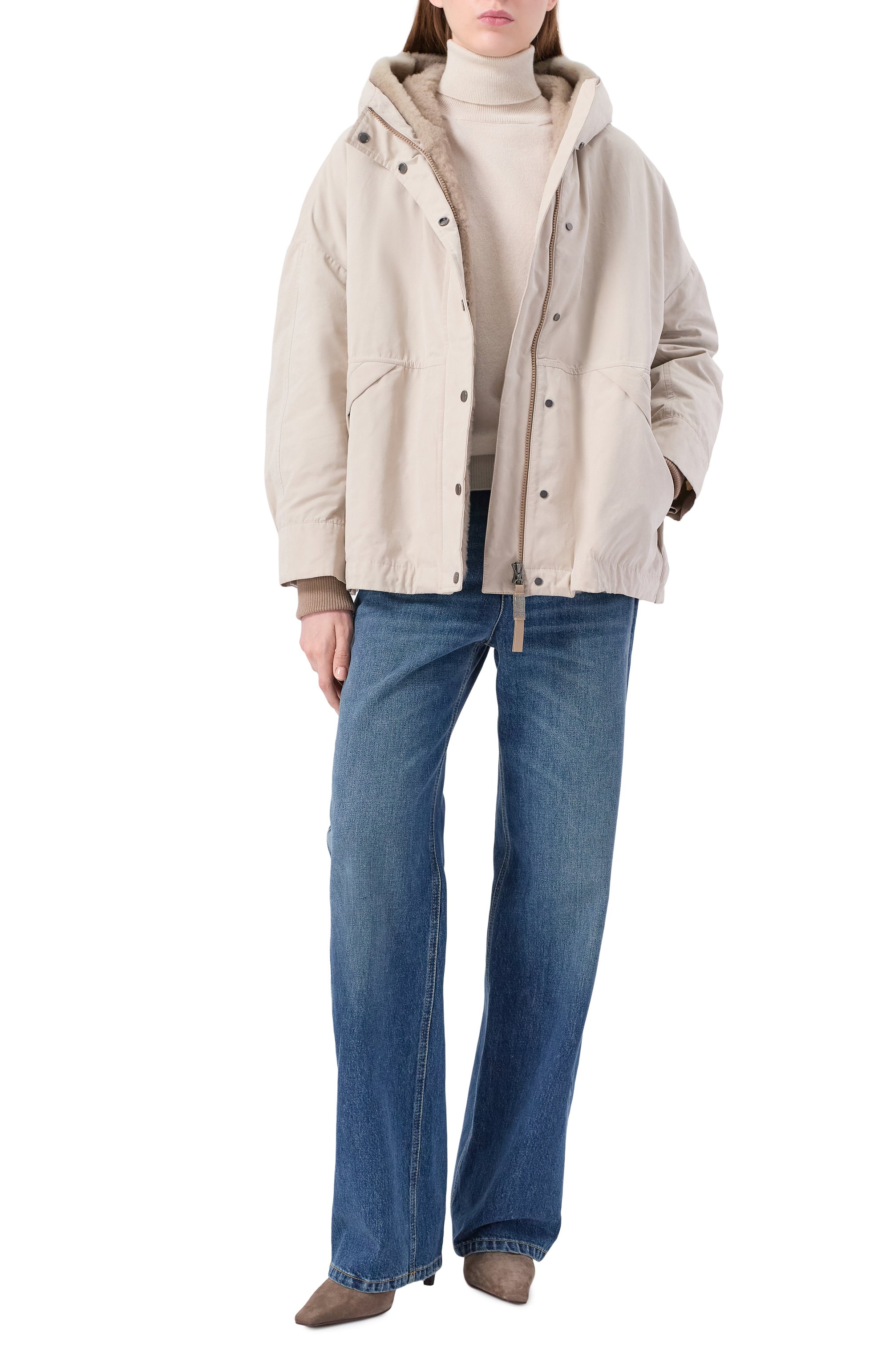 Двусторонняя утепленная куртка BRUNELLO CUCINELLI, арт. ME4327840, фото 2