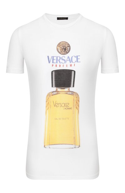 Женская хлопковая футболка VERSACE, арт. A85908/A232123