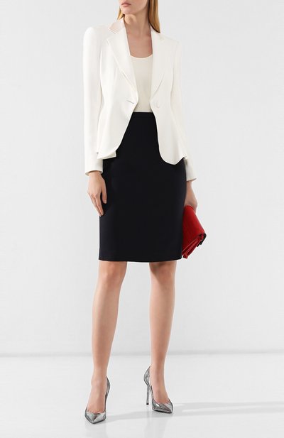 Юбка из смеси вискозы и шерсти EMPORIO ARMANI, арт. 4NN36T/42009, фото 2