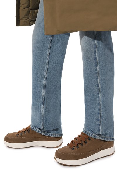 Замшевые ботинки KITON, арт. USSA028NX0032, фото 3