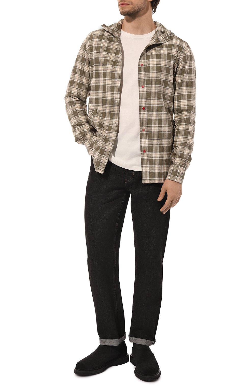 Льняная рубашка KITON, арт. UMCMARH08818, фото 2