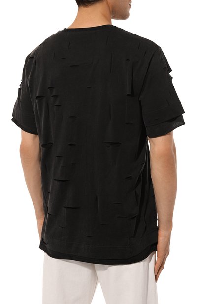 Хлопковая футболка GIVENCHY, арт. BM71GL3Y9W, фото 4