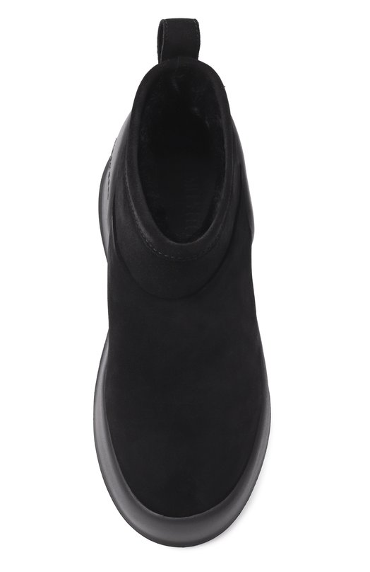 Замшевые полусапоги Mezzaluna Low Moon Boot 80D2500070 Чёрный  80D2500070 Фото 6