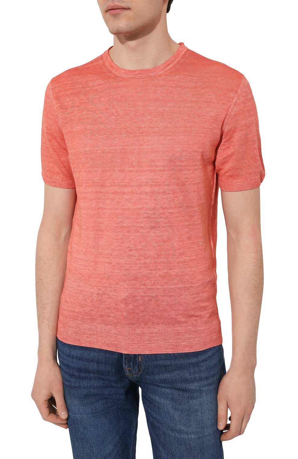 Льняной джемпер 120% LINO, арт. 31ALIM39BM/000G266/S00, фото 3