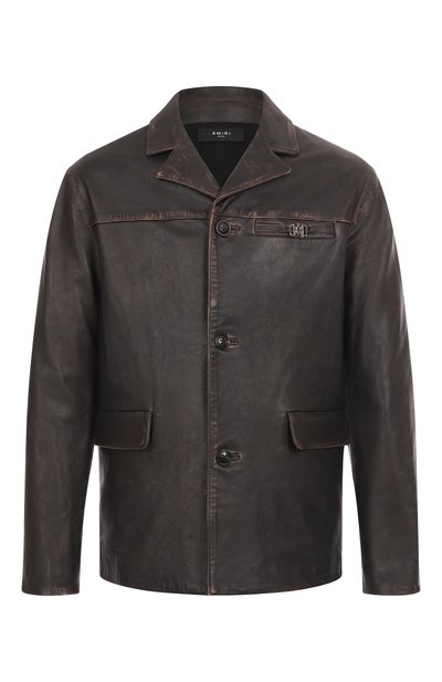 Мужская кожаная куртка AMIRI, арт. AMLTJT1004