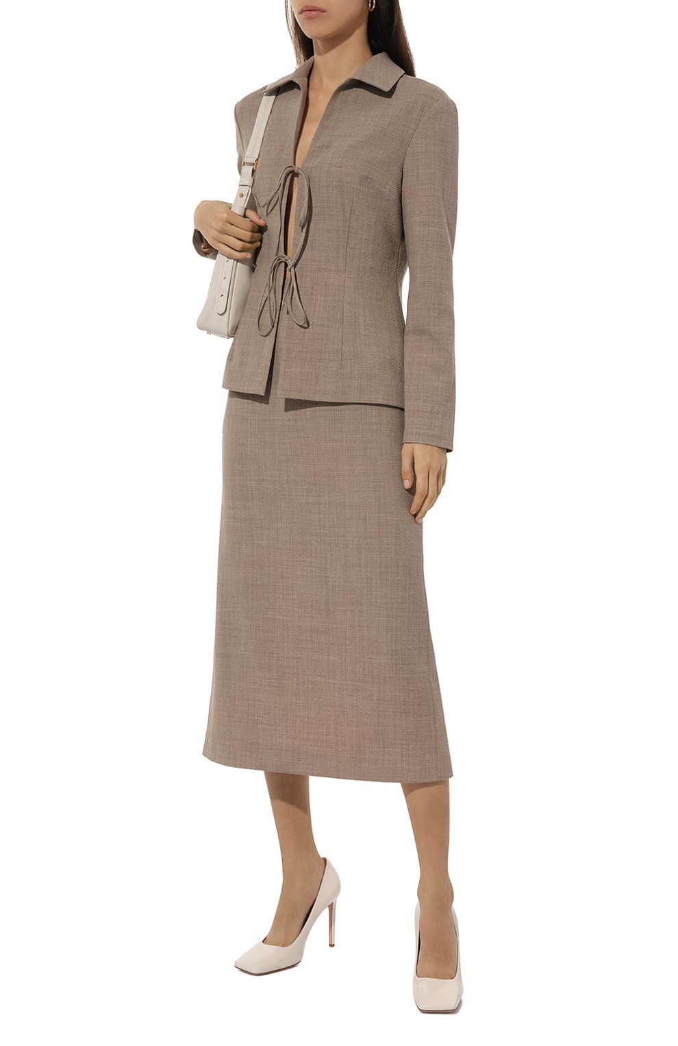 Шерстяная блузка LUDA NIKISHINA, арт. SH/TILDA/BIEGE, фото 2