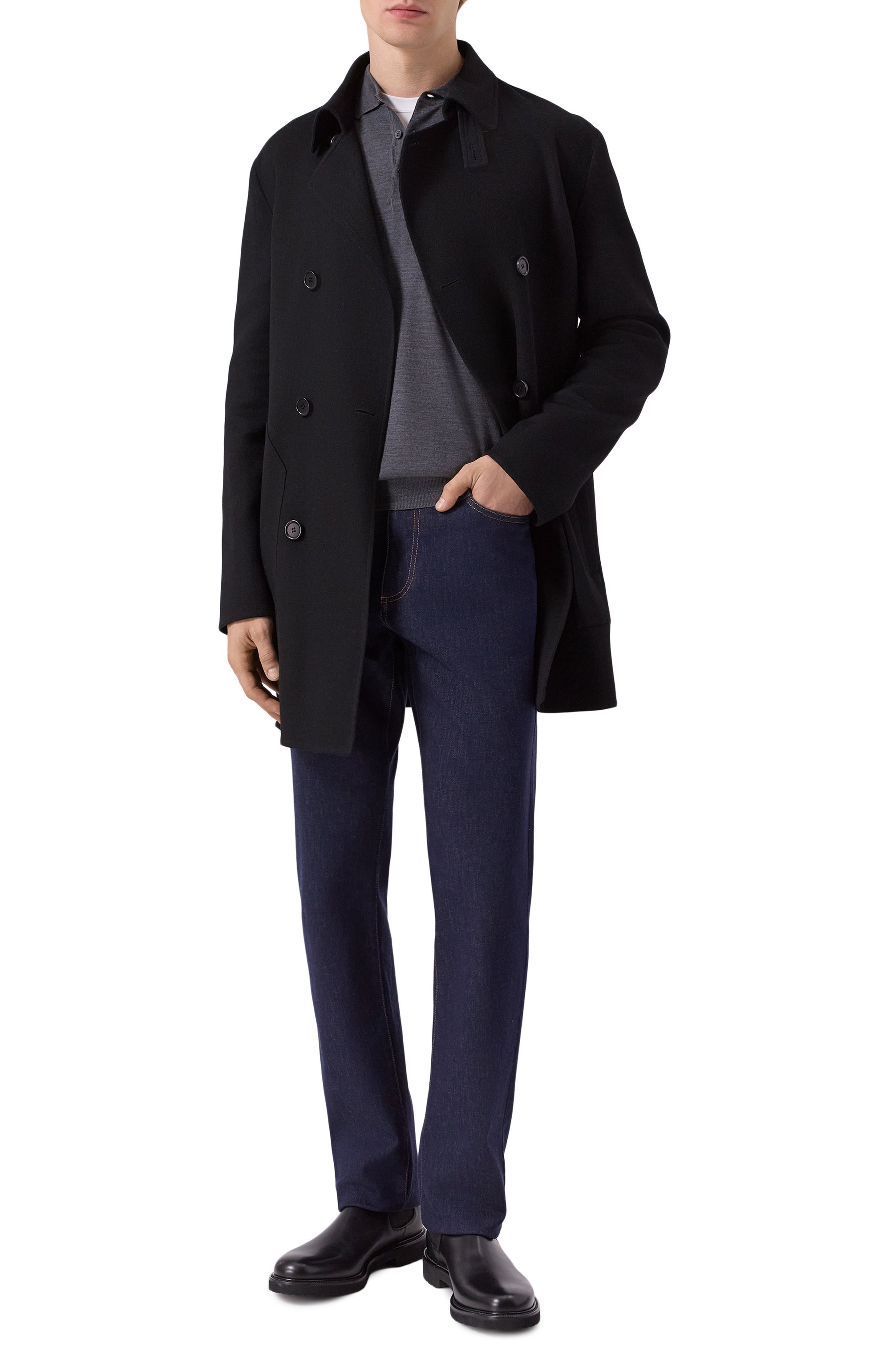 Шерстяное поло CORNELIANI, арт. 26M529-2625126, фото 2