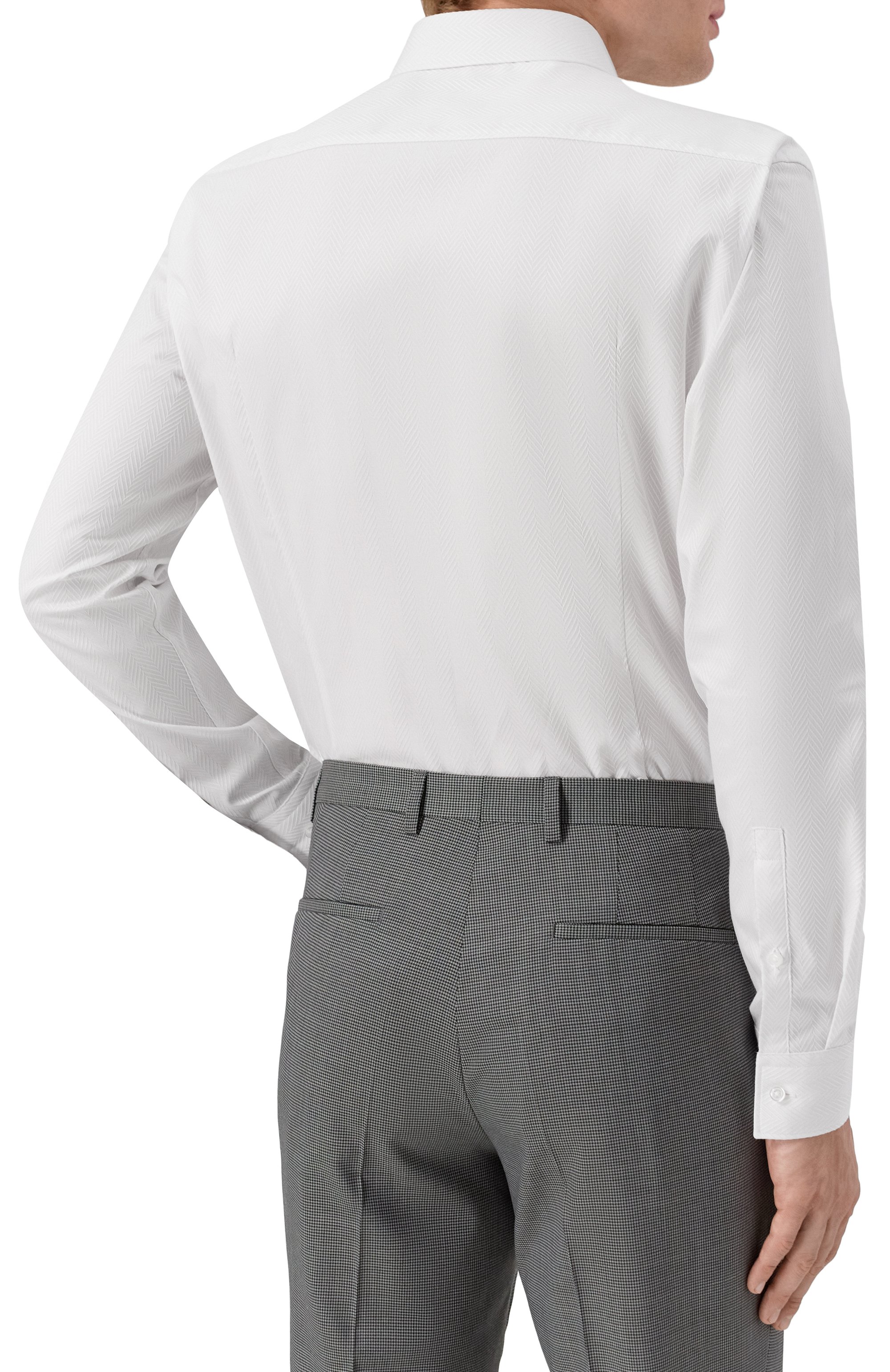 Хлопковая рубашка HUGO, арт. 50545013, фото 4