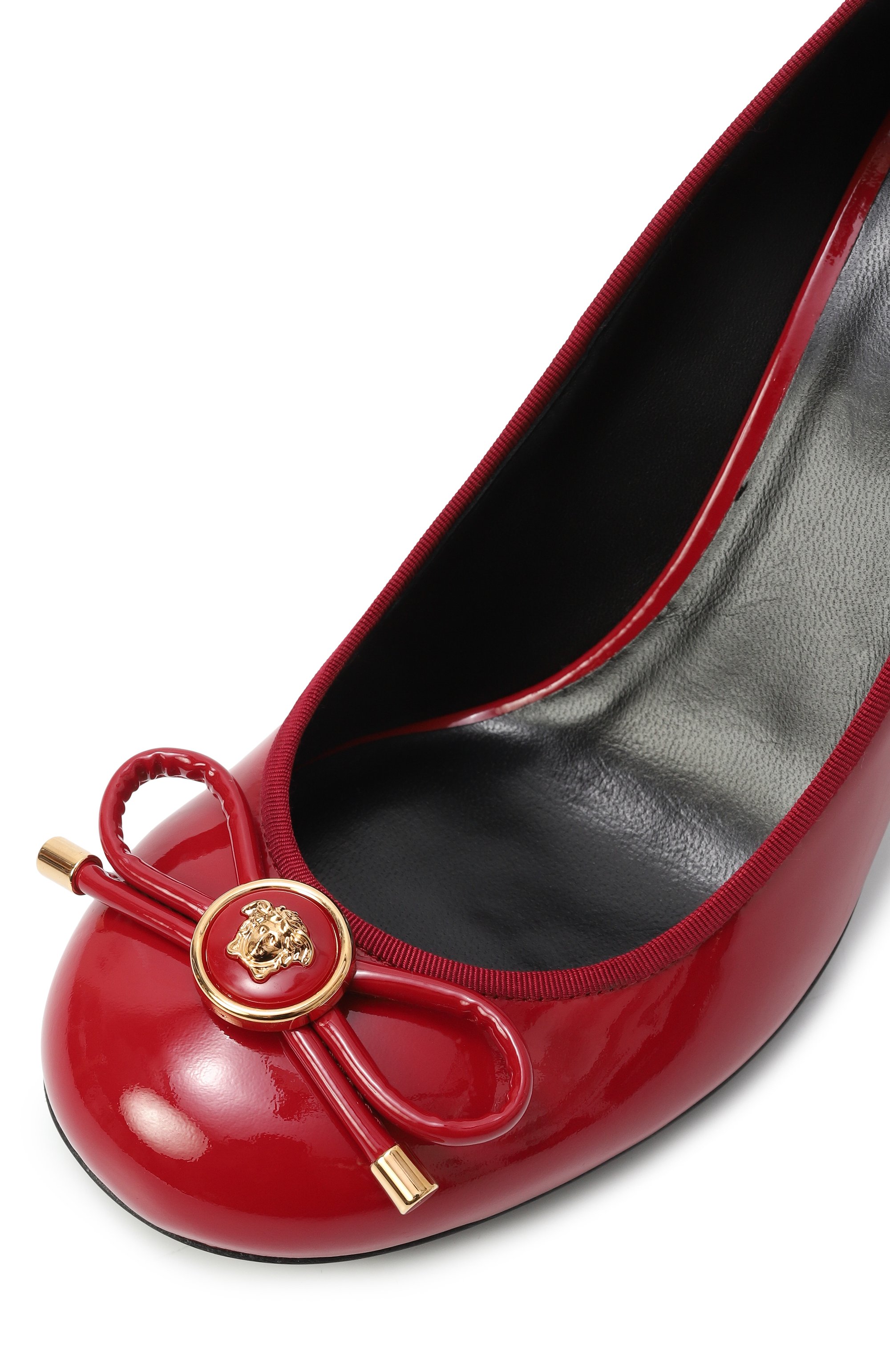 Лакированные туфли opera bow 85 VERSACE, арт. 1019459/D2VE, фото 7