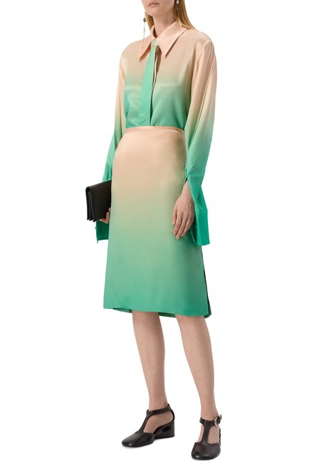 Женская юбка из вискозы JIL SANDER, арт. J03MA0240/J66147