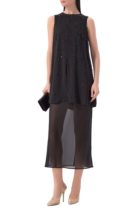 Шелковое платье Albus Lumen AL.RT26.DRESS08_SET Чёрный  AL.RT26.DRESS08_SET Фото 2