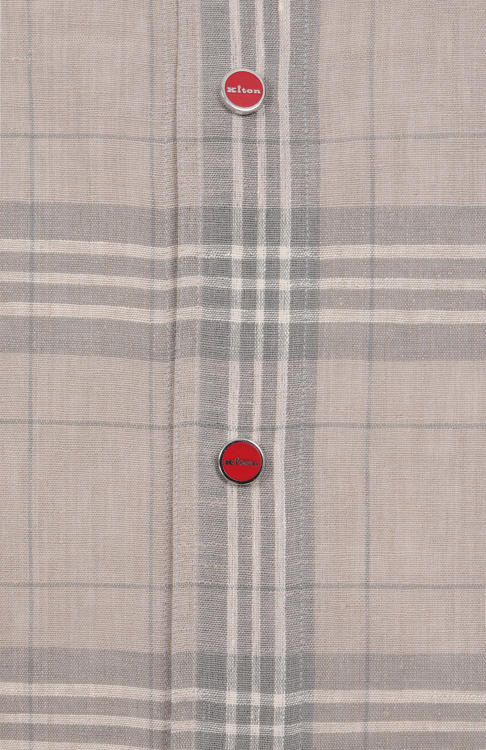 Льняная рубашка KITON, арт. UMCMARH0926705, фото 6