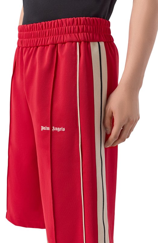 Шорты Palm Angels PMCL00CS26FAB001 Красный  PMCL00CS26FAB001 Фото 5