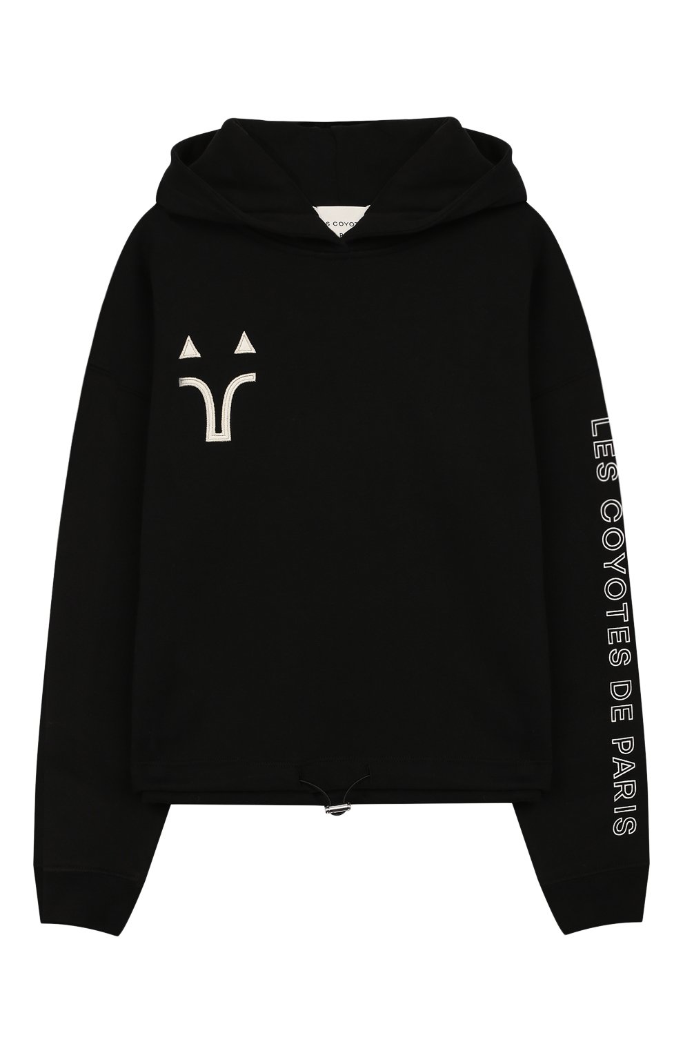 Хлопковое худи LES COYOTES DE PARIS, арт. 109-21-042, фото 1