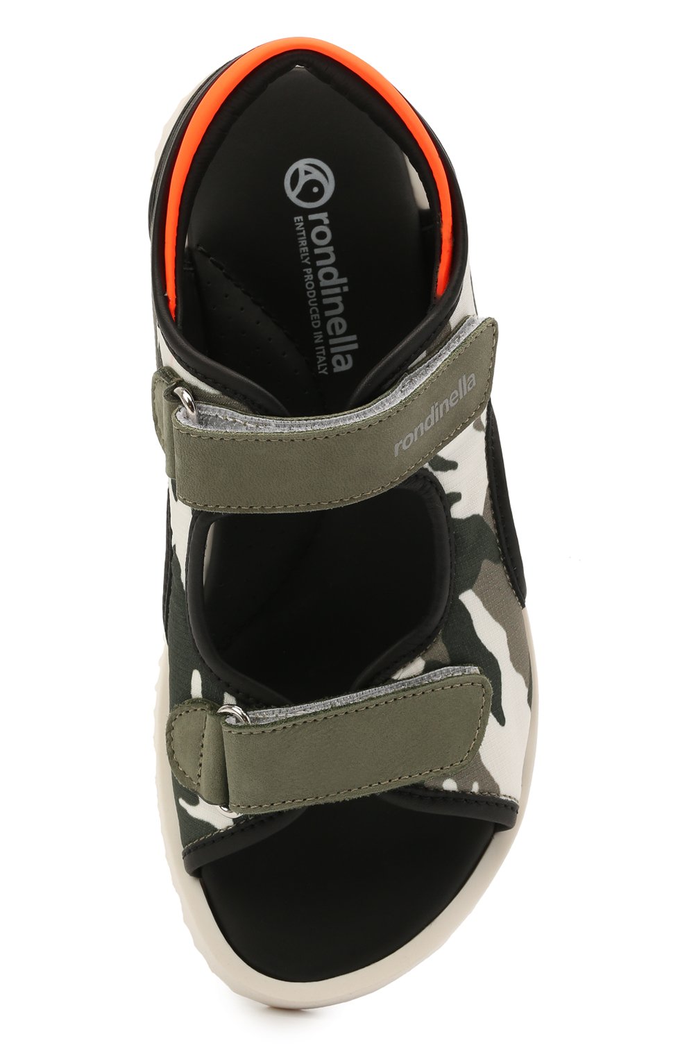 Сандалии RONDINELLA хаки цвета по цене 14950 руб., арт. 0974-1/T1227/34-36, фото 4 Сандалии RONDINELLA, арт. 0974-1/T1227/34-36, фото 4