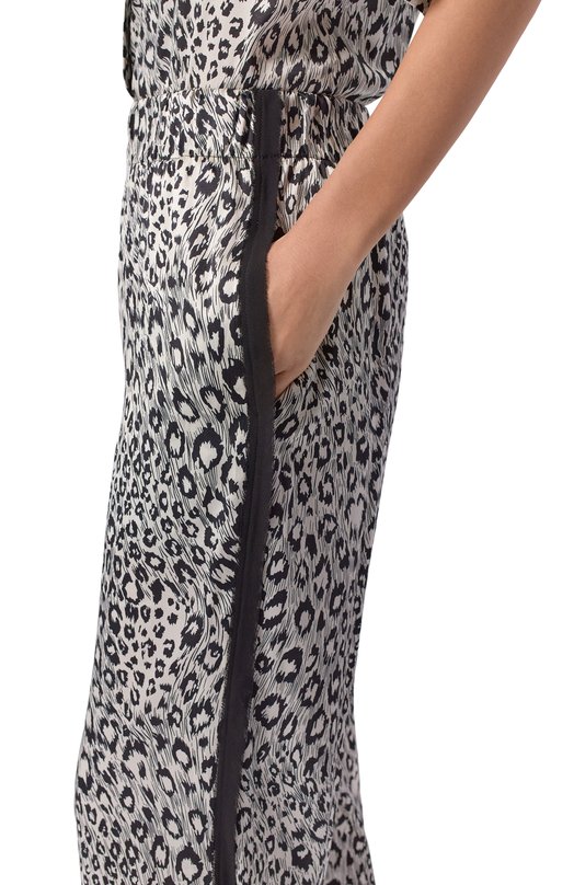 Шелковые брюки Shan 42621-52 Леопардовый  42621-52 Фото 5