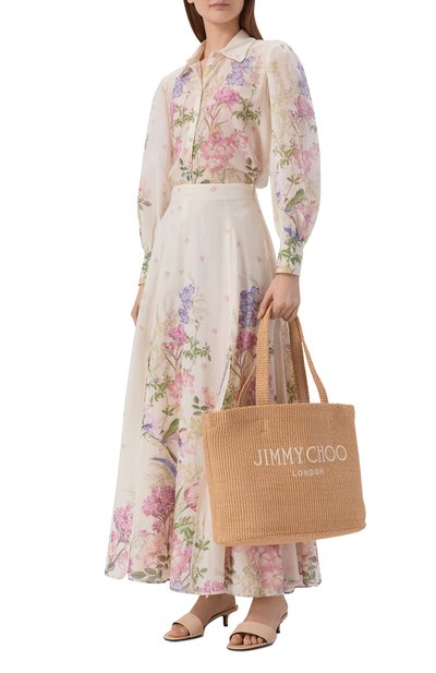 Сумка-тоут beach east-west JIMMY CHOO, арт. BEACHT0TEEWJYN, фото 3