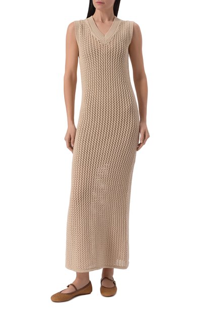 Хлопковое платье PIETRO BRUNELLI, арт. AGG005/C00102, фото 3