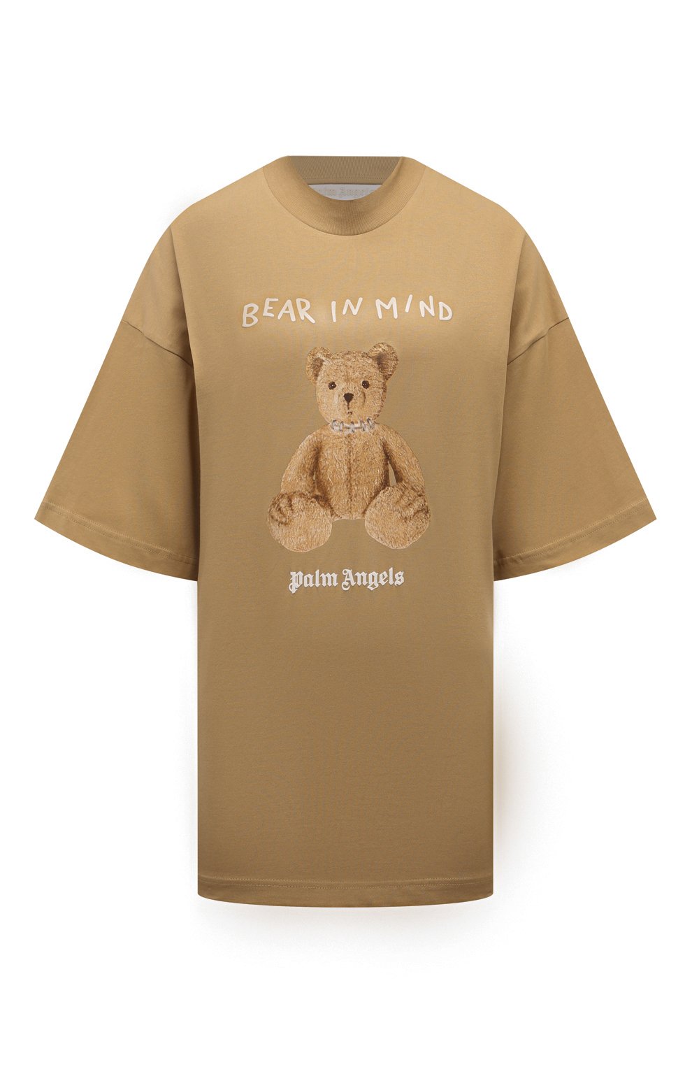 Хлопковая футболка PALM ANGELS, арт. PWAA017F24JER005, фото 1