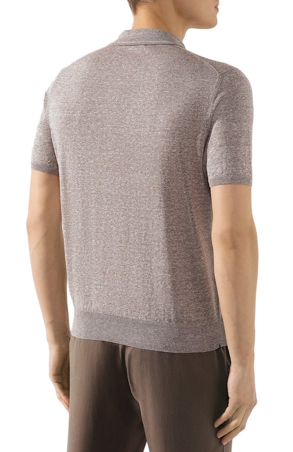 Поло изо льна и хлопка FIORONI, арт. MK20701C1, фото 4